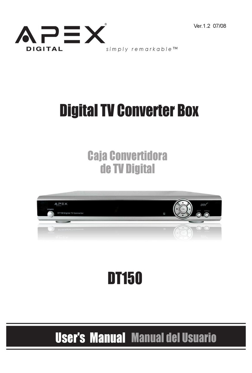 Apex Digital DT150 User manual