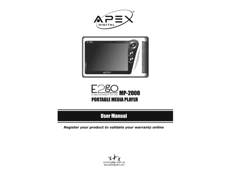 Apex Digital MP-2000 user manual