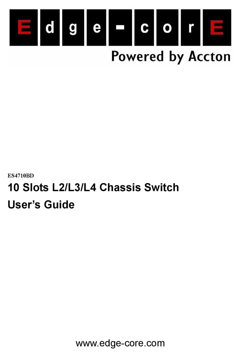 Accton Technology ES4710BD User manual Accton Technology ES4710BD User manual
