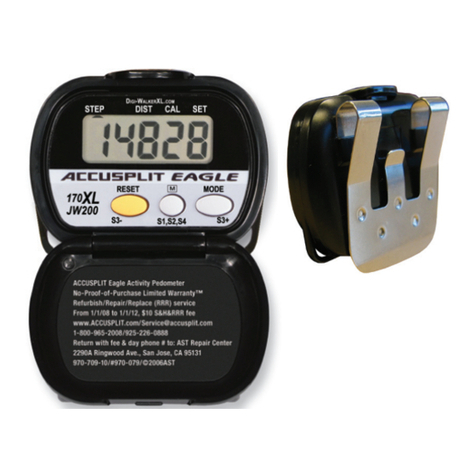 Accusplit Eagle AE170XL operating instructions