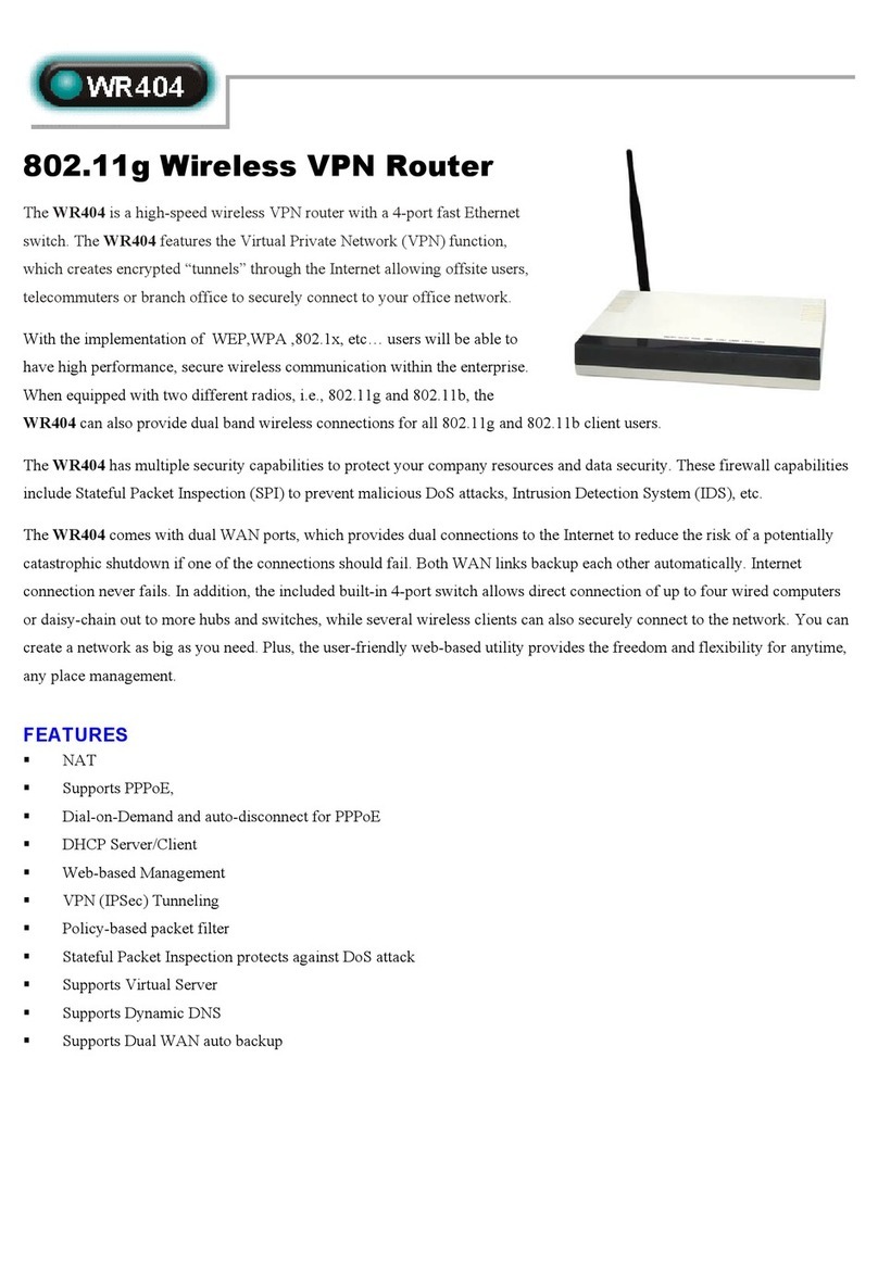 Abocom WR404 User manual