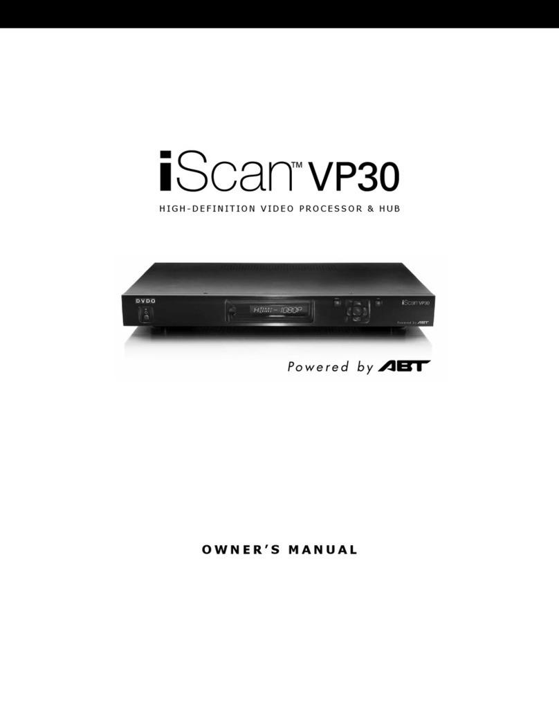 Abt iScan VP30 owner's manual