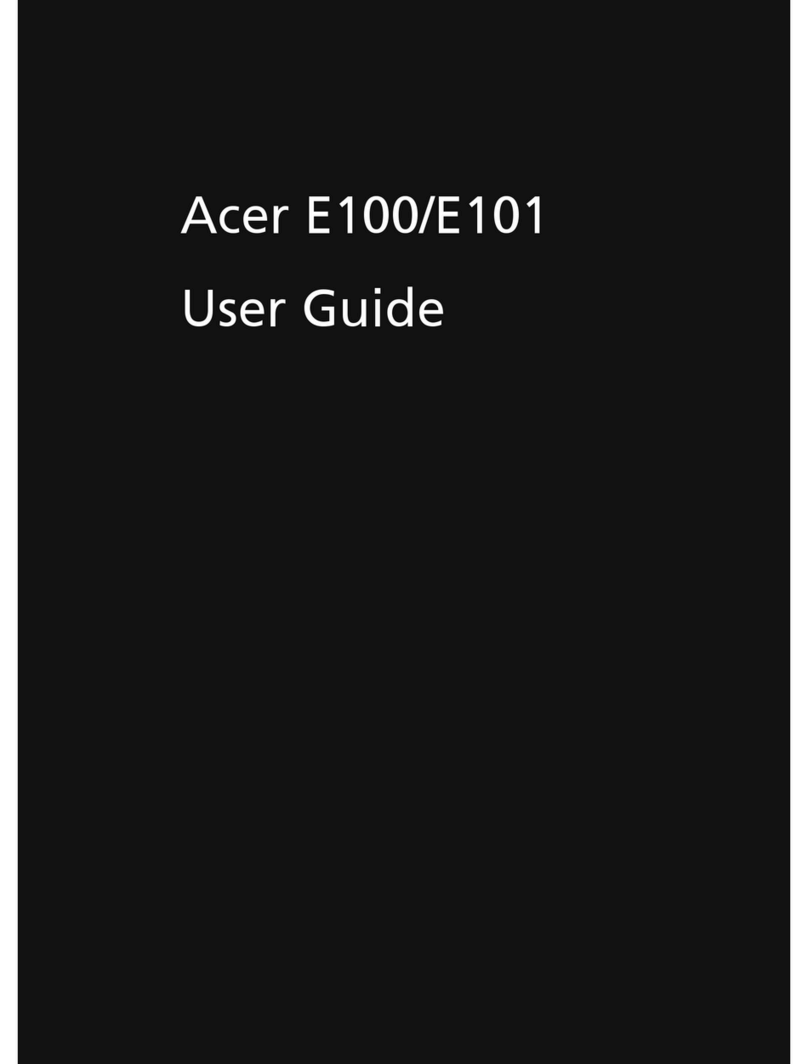 Acer E100 user guide