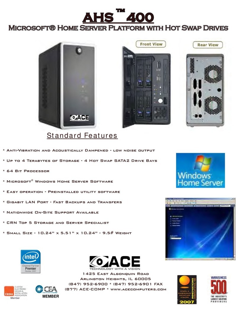 Ace AHS 400 datasheet
