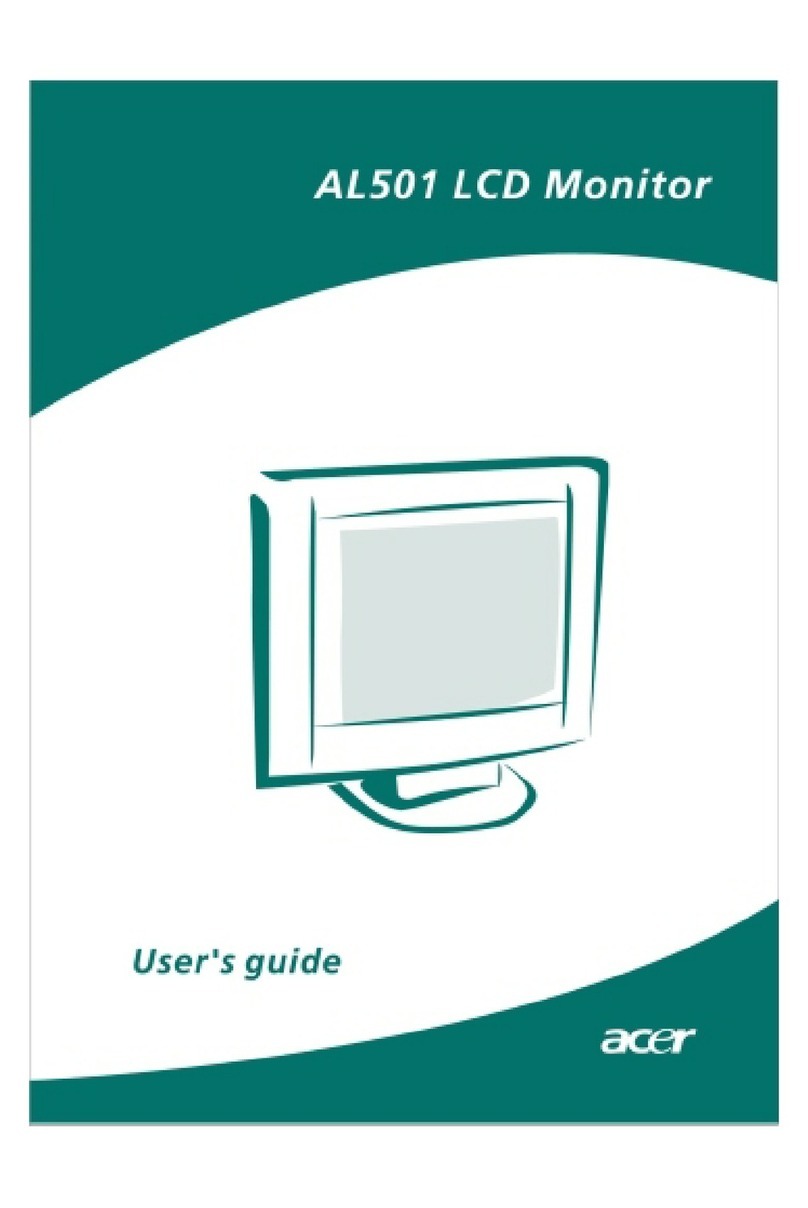 Acer AL501 User manual