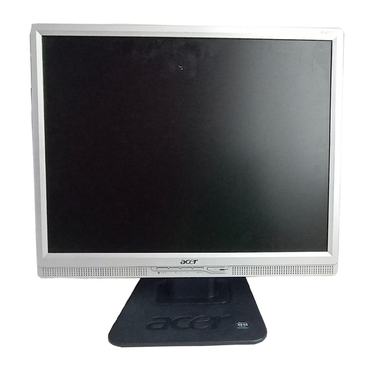 Acer AL2017 User manual