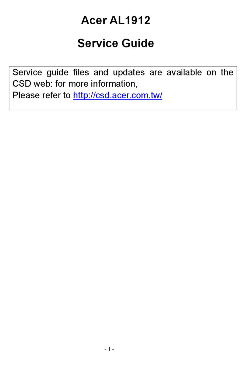 Acer AL1912 User manual