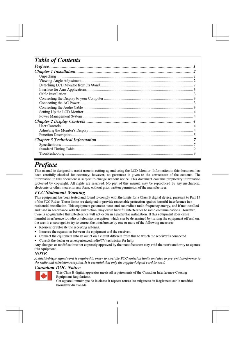 Acer AL1911 User manual