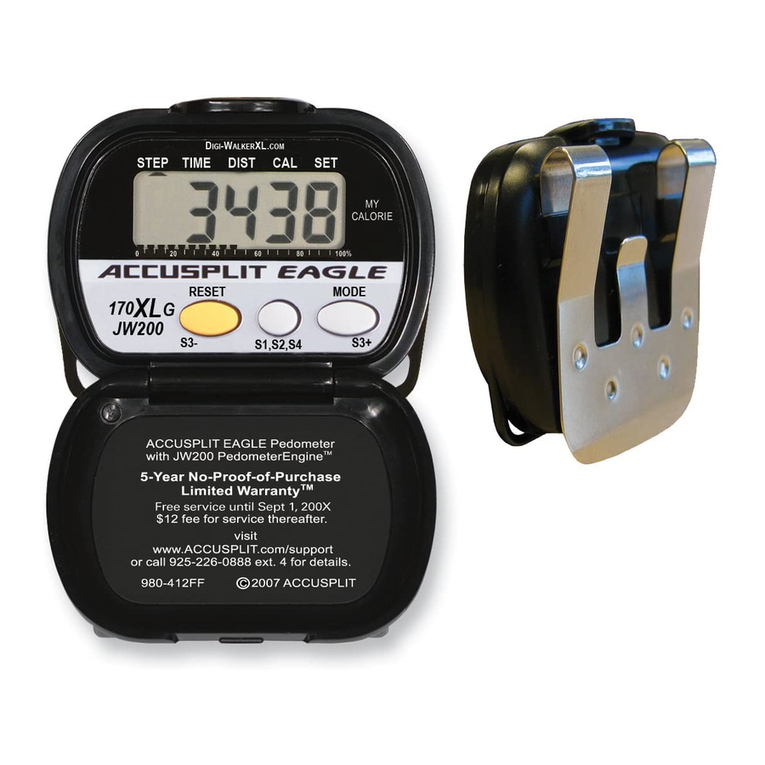 Accusplit Eagle AE170XLG User manual