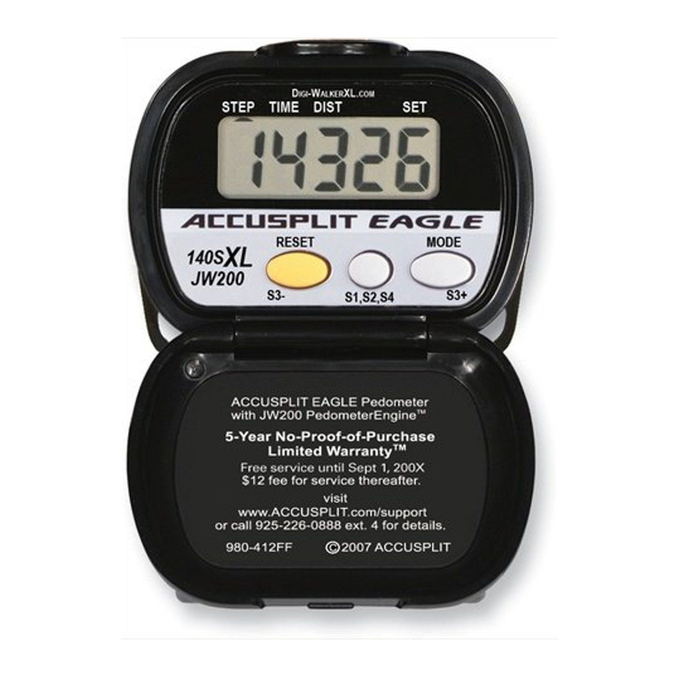 Accusplit Eagle AE140SXL User manual