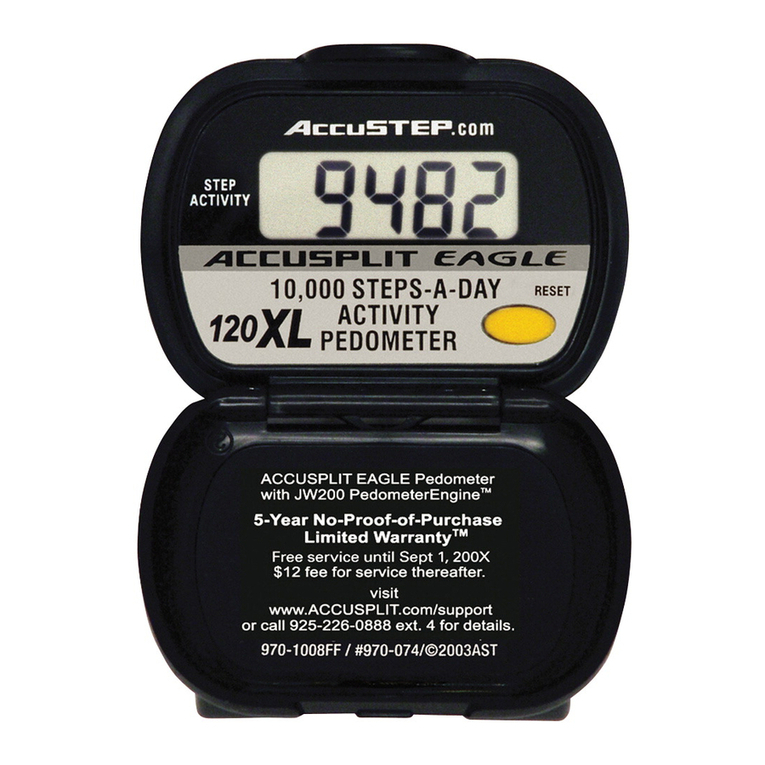 Accusplit Eagle AE120XL User manual