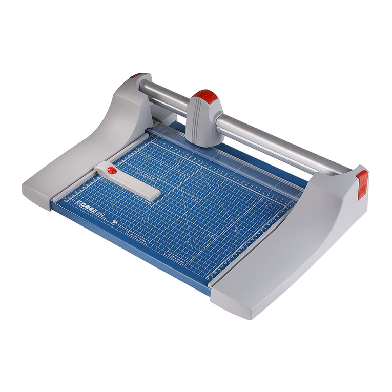 Dahle 440 operating instructions