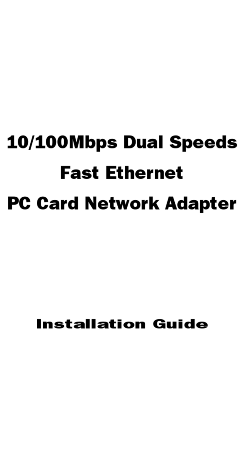 Abocom FE1500 User manual