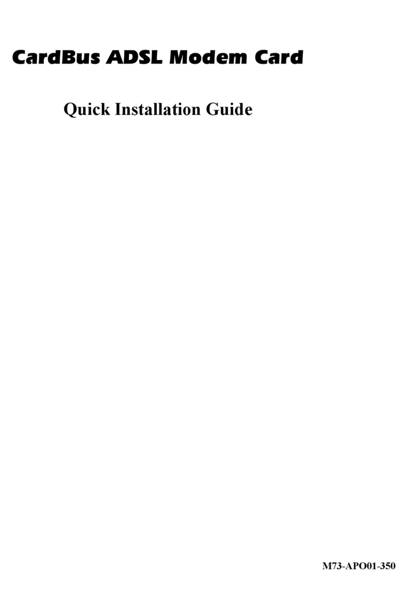 Abocom CIA3000 Quick installation guide