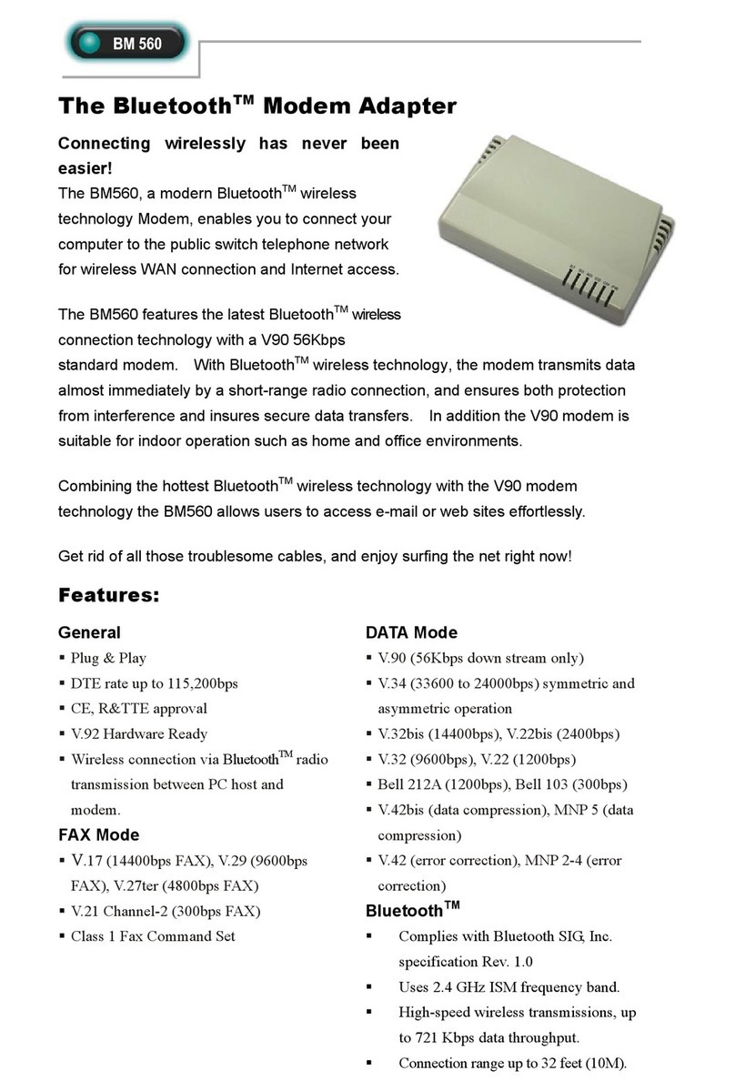 Abocom BM560 User manual Abocom BM560 User manual