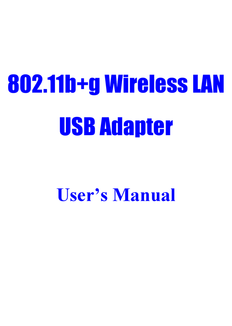 Abocom 802.11b/g Wireless LAN USB 2.0 Module... user manual