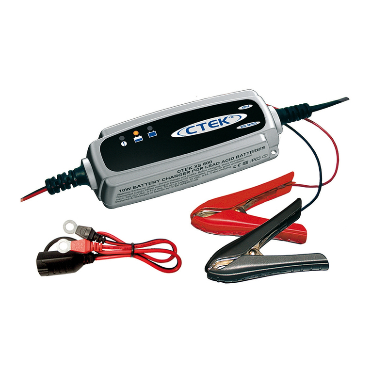 CTEK XS 800 user manual