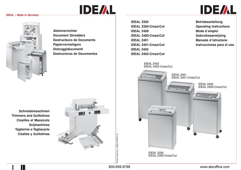 ABC Office IDEAL 2350 User manual