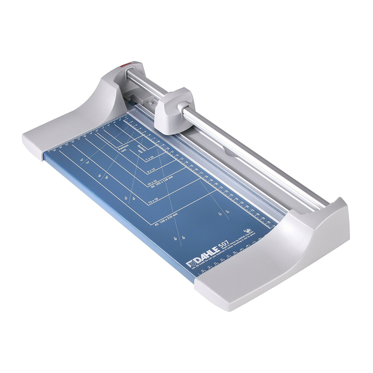 Dahle DAHLE 500 User manual