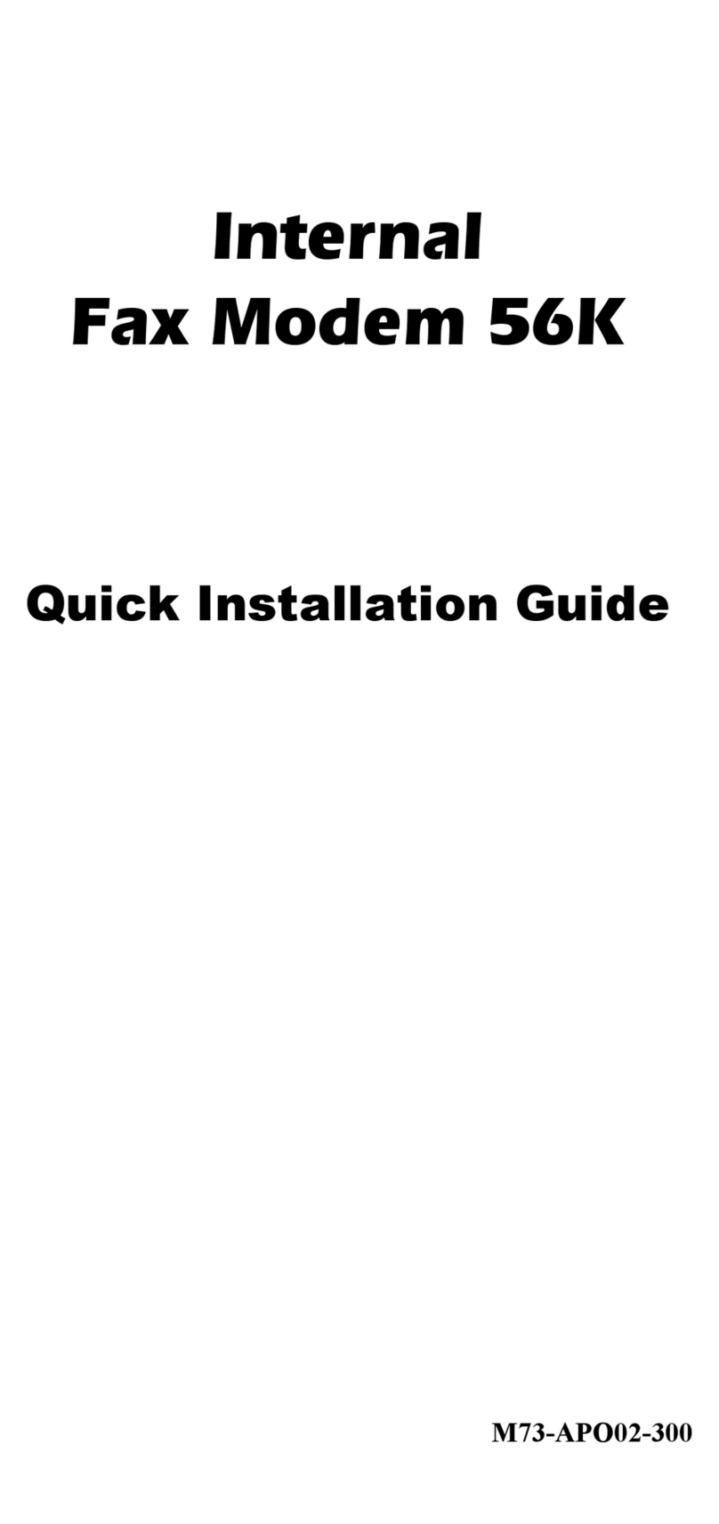 Abocom ISM56CR User manual