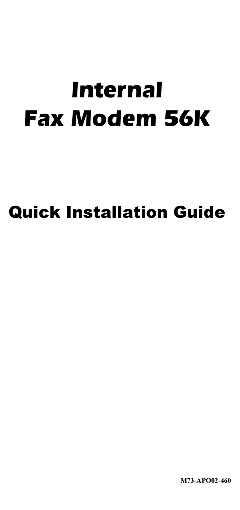 Abocom ISM56CL User manual