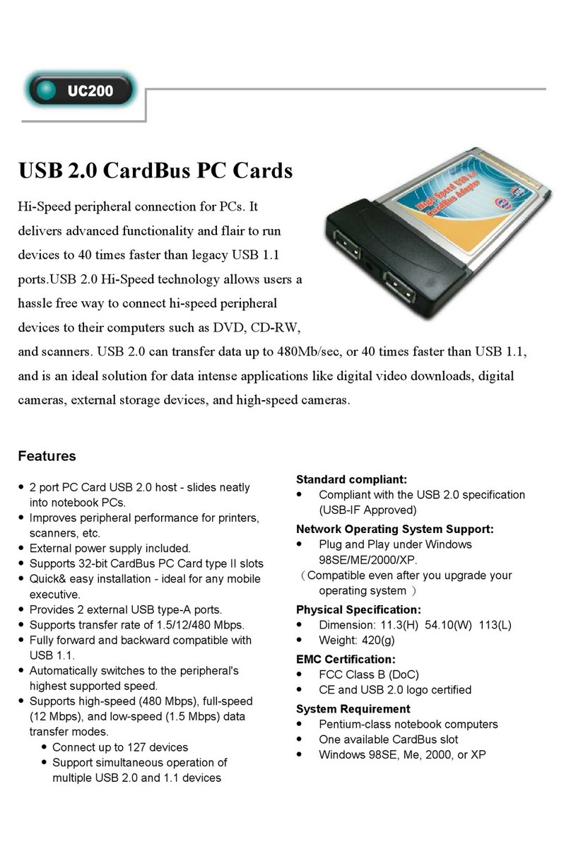 Abocom UC200 User manual