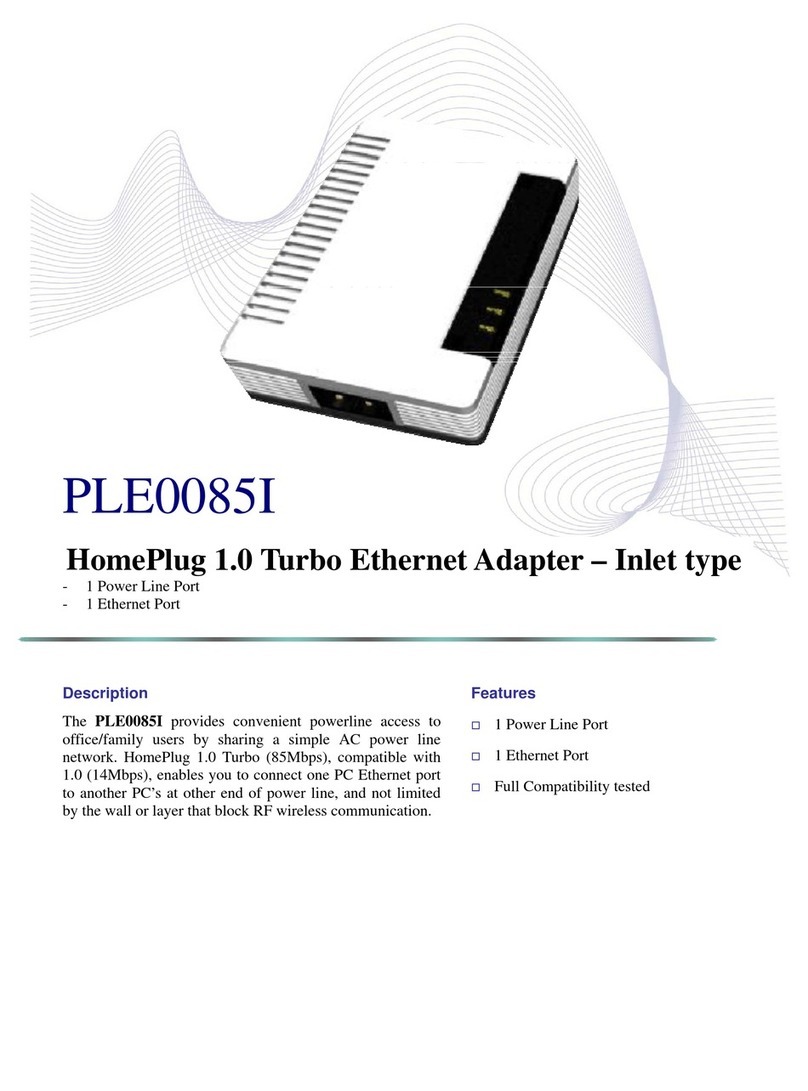Abocom PLE0085I User manual