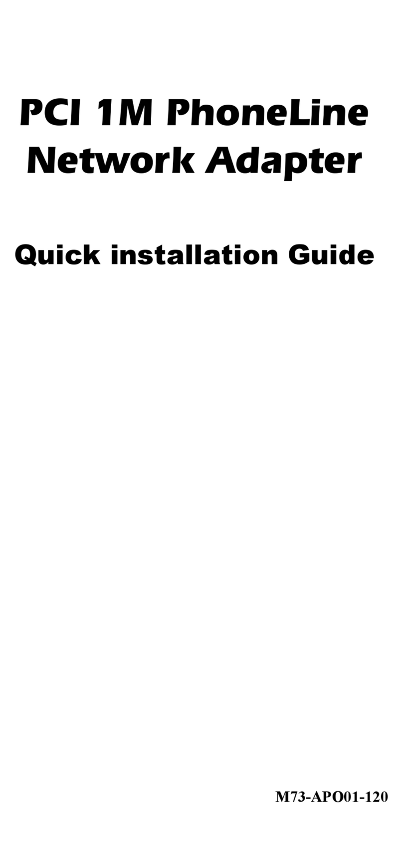 Abocom HP1000 User manual