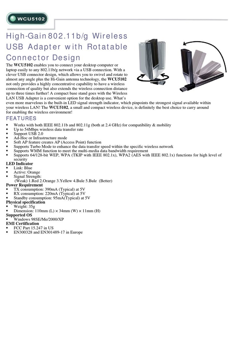 Abocom WCU5102 User manual