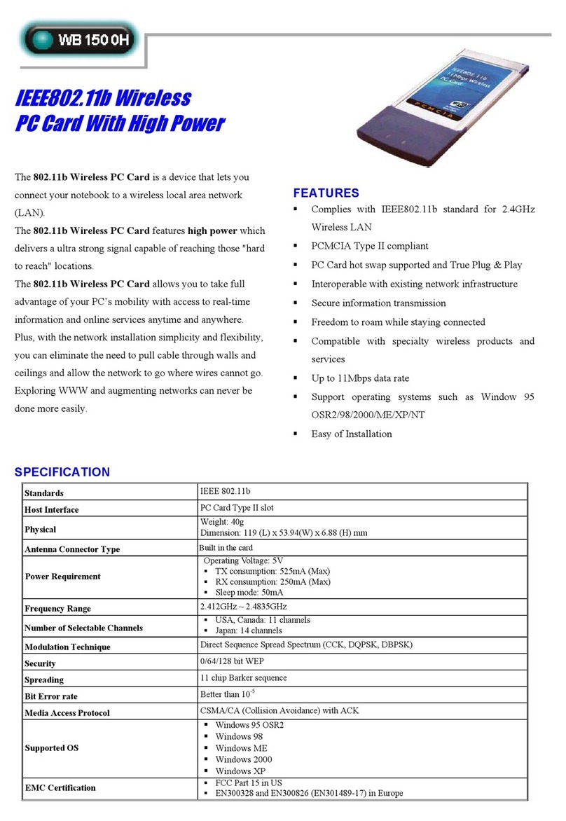Abocom WB1500H specification