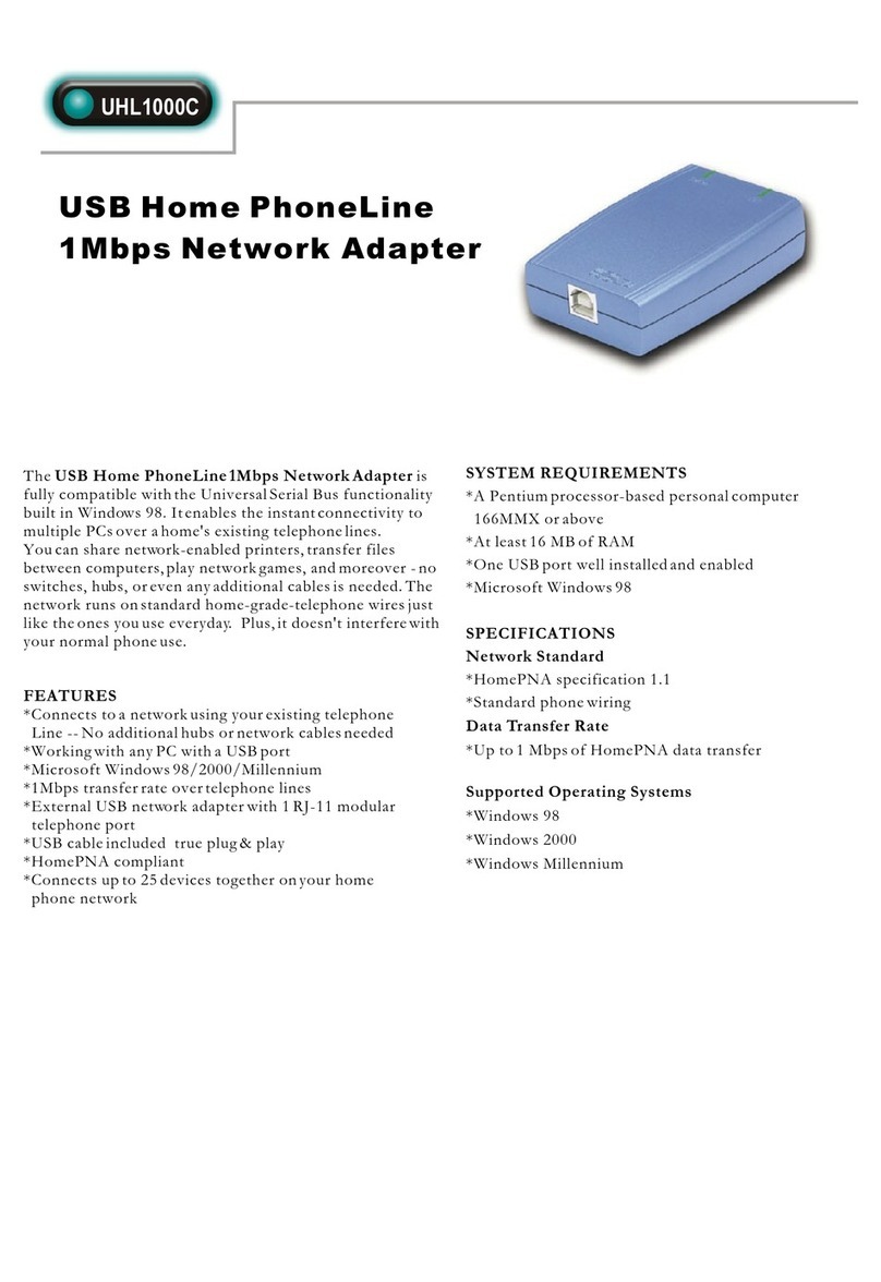 Abocom UHL1000C User manual Abocom UHL1000C User manual