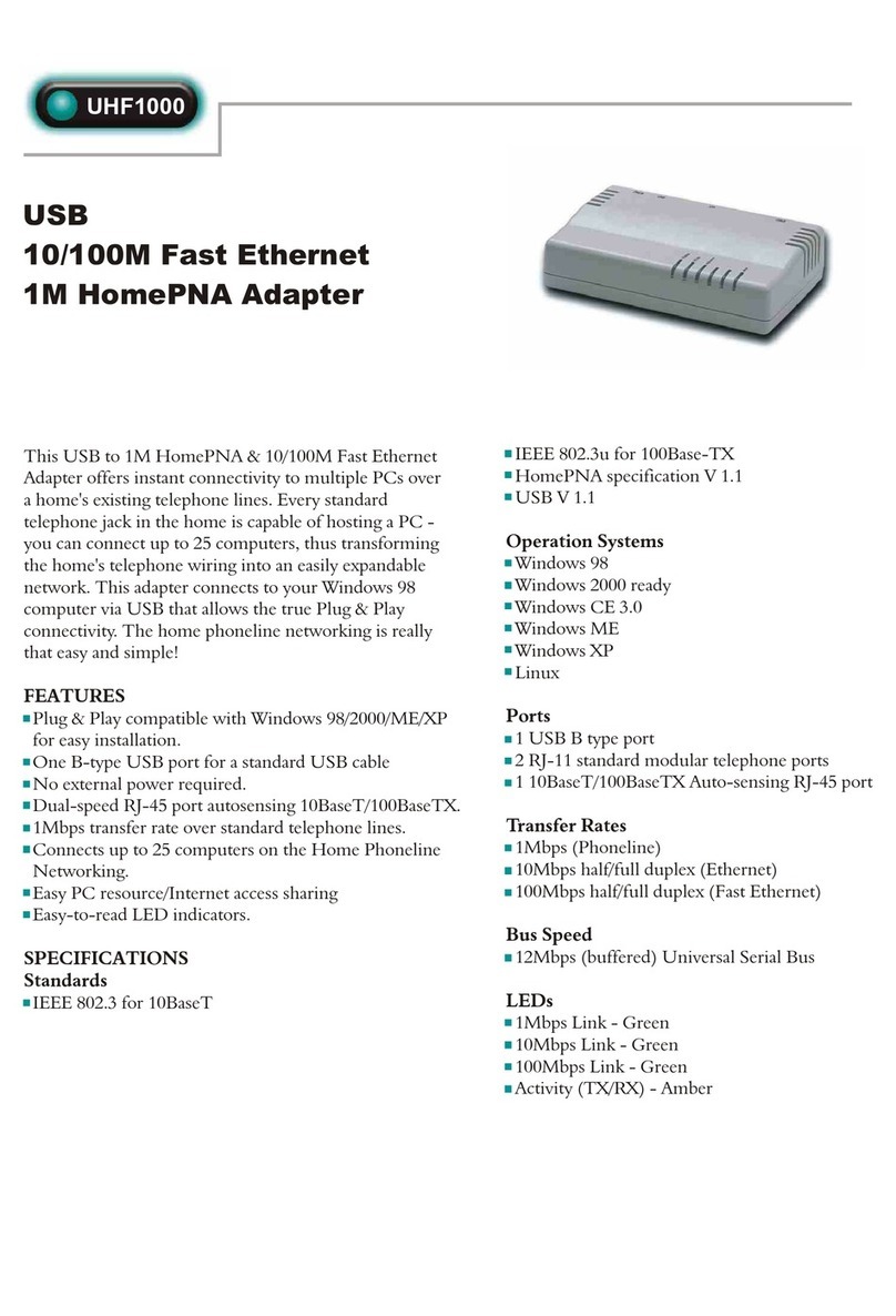 Abocom UHF1000 User manual Abocom UHF1000 User manual