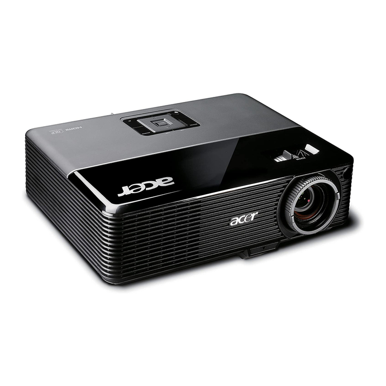 Acer P1166 Series User manual