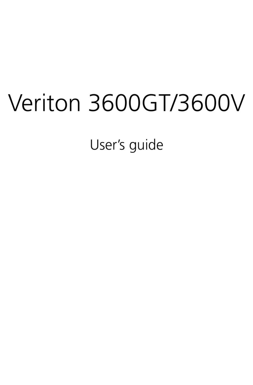 Acer Veriton 3600GT User manual