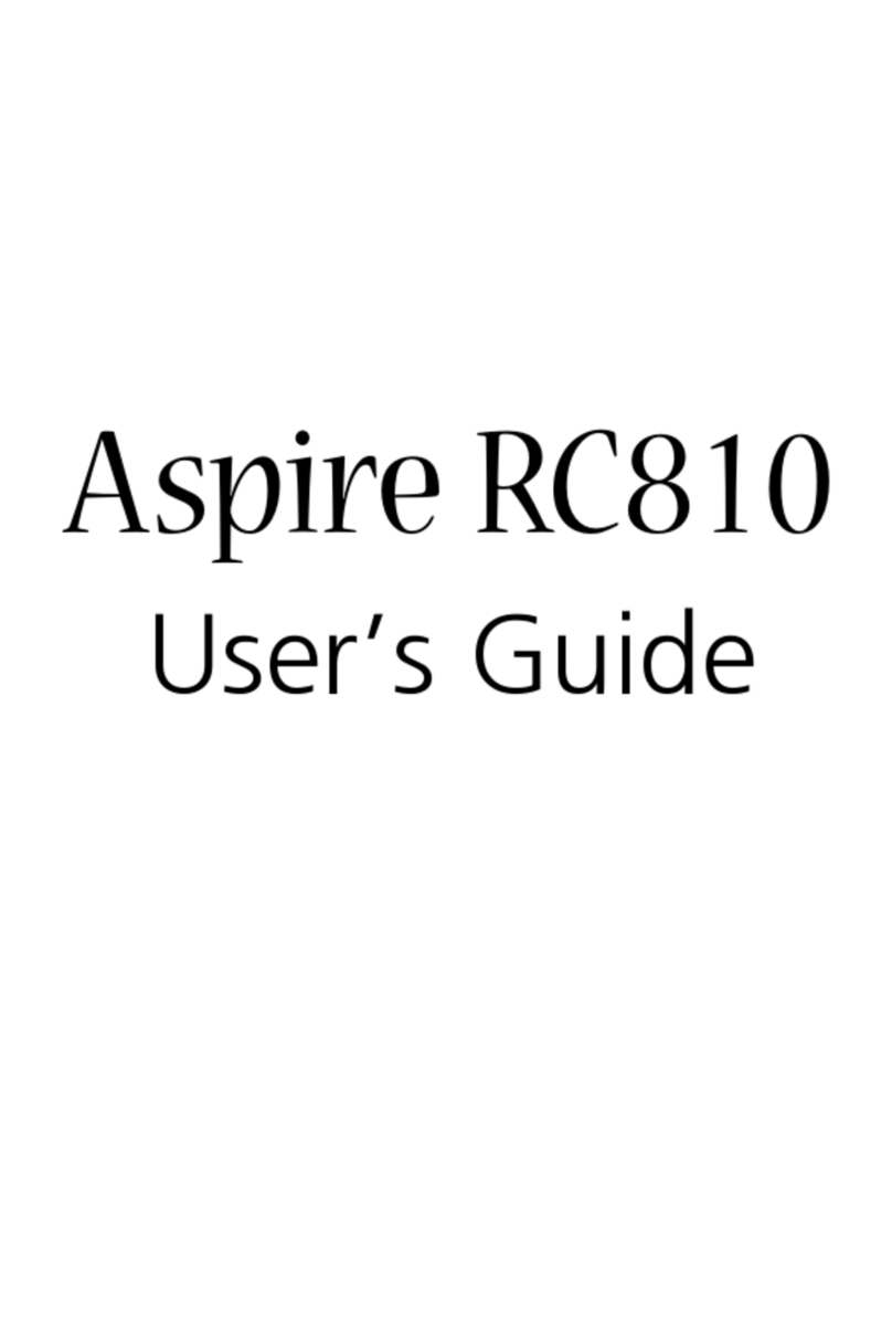 Acer Aspire RC810 user guide