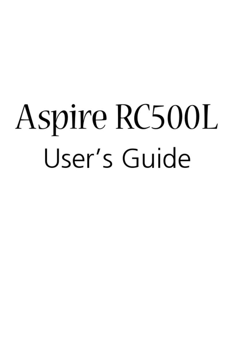 Acer Aspire RC500L user guide