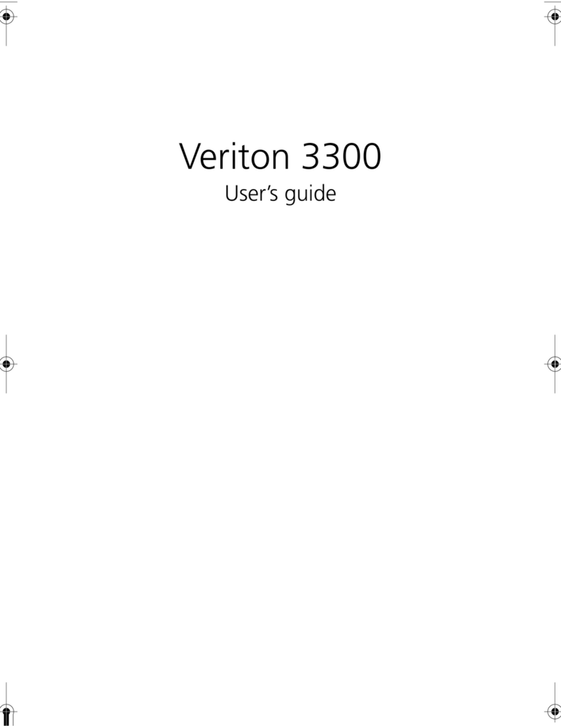 Acer Veriton 3300 User manual Acer Veriton 3300 User manual