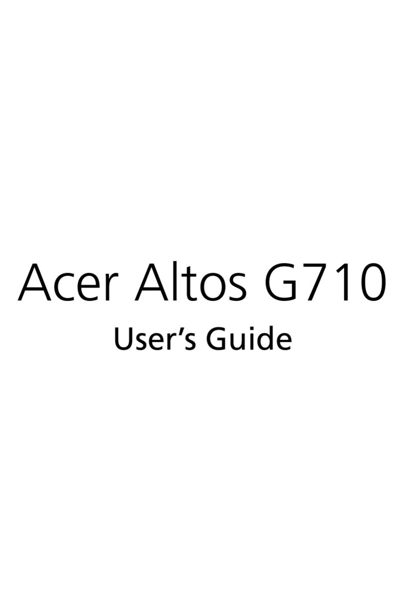 Acer Altos G710 user guide