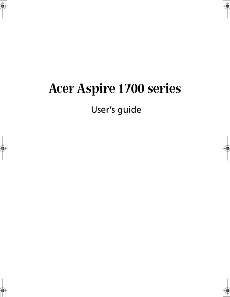Acer Aspire 1700 Series user guide