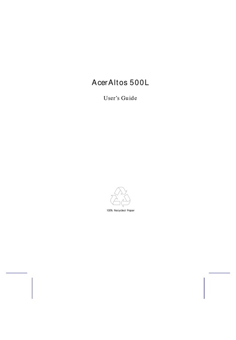 Acer Altos 500L user guide