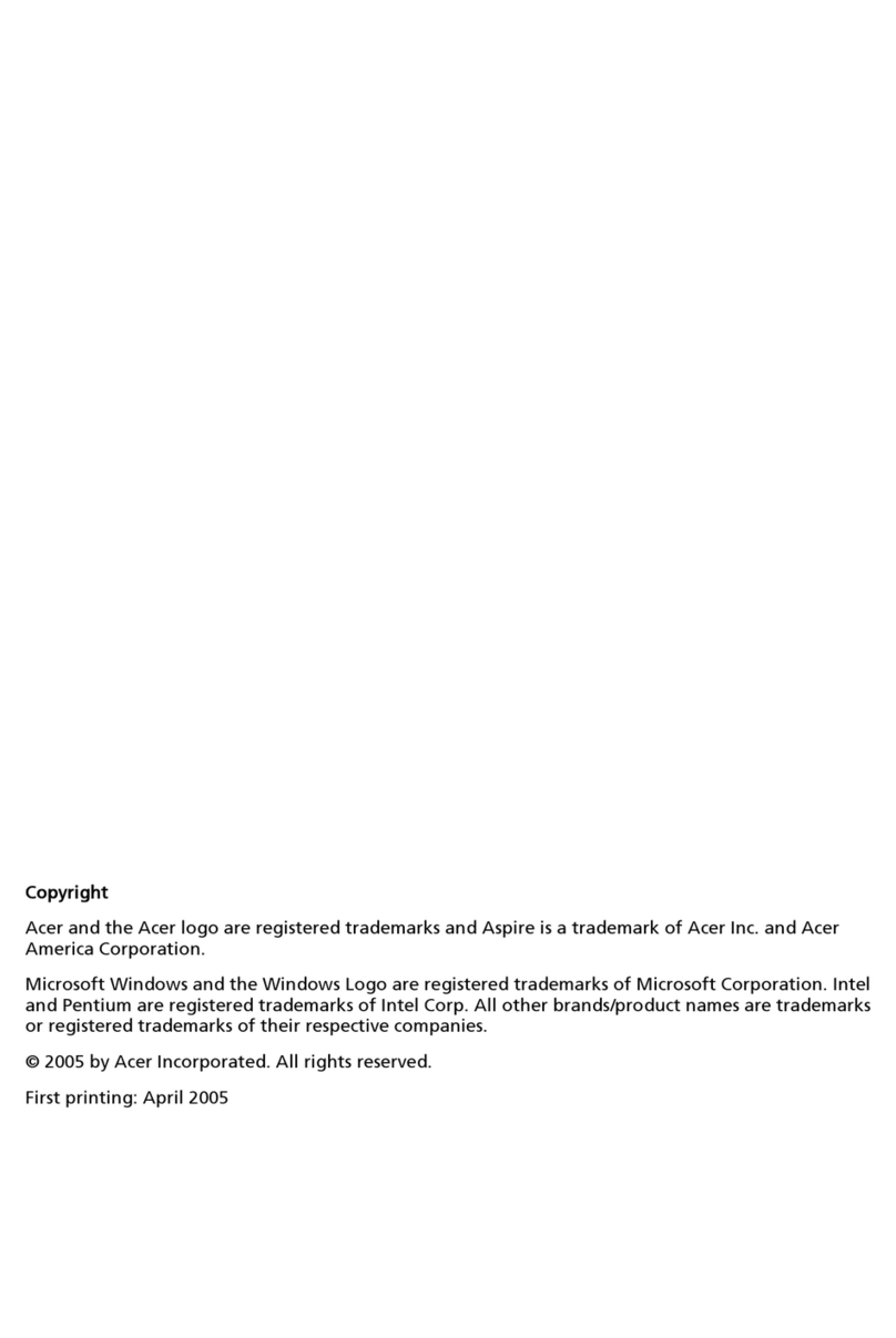 Acer Aspire E500 user guide
