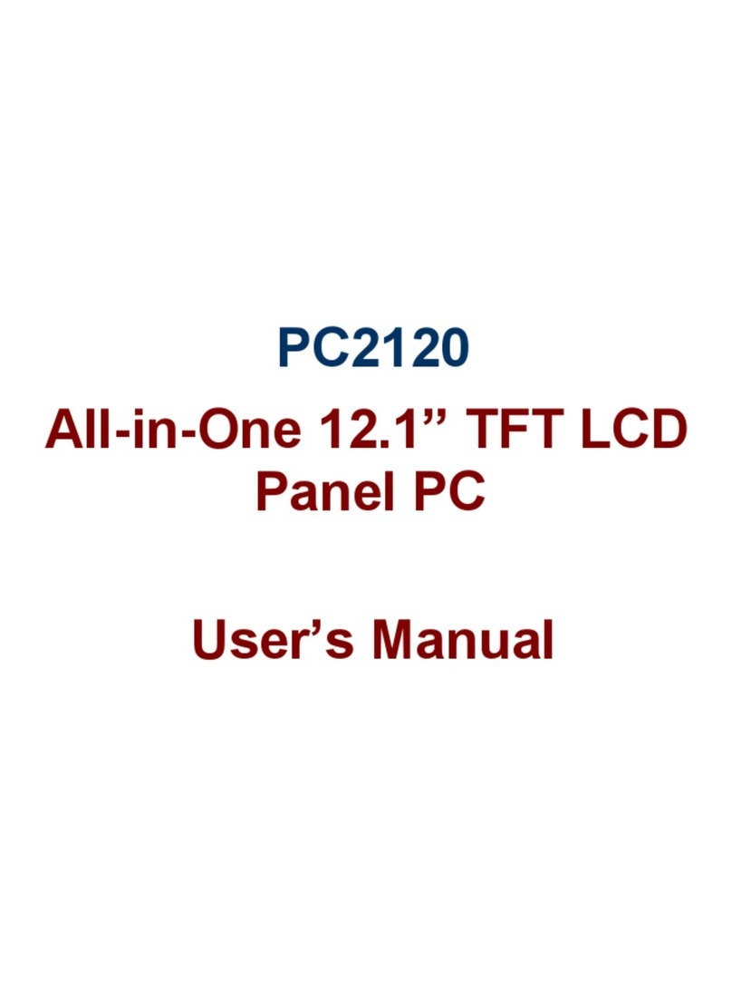 Acnodes PC 2120 User manual Acnodes PC 2120 User manual