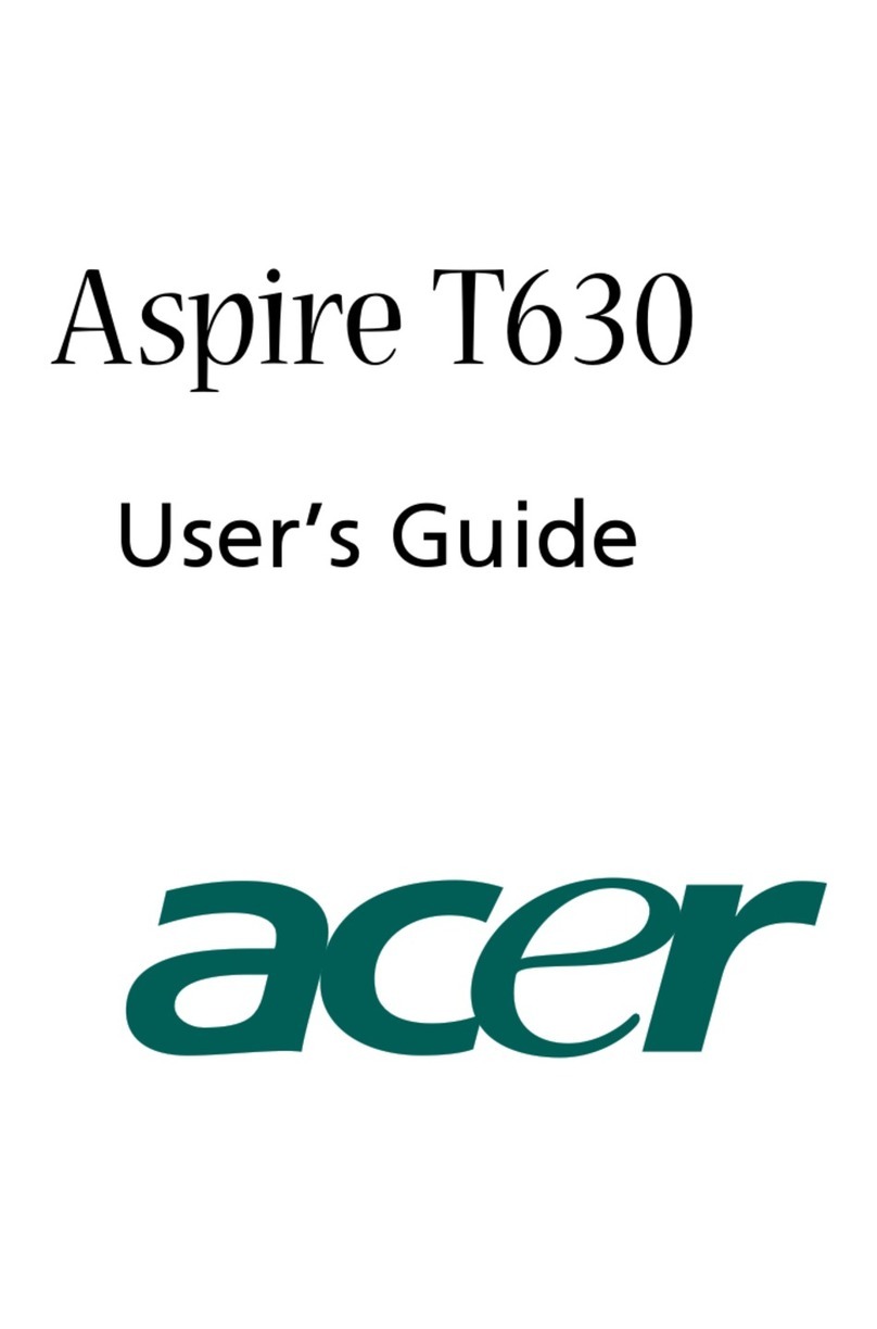 Acer Aspire T630 user guide