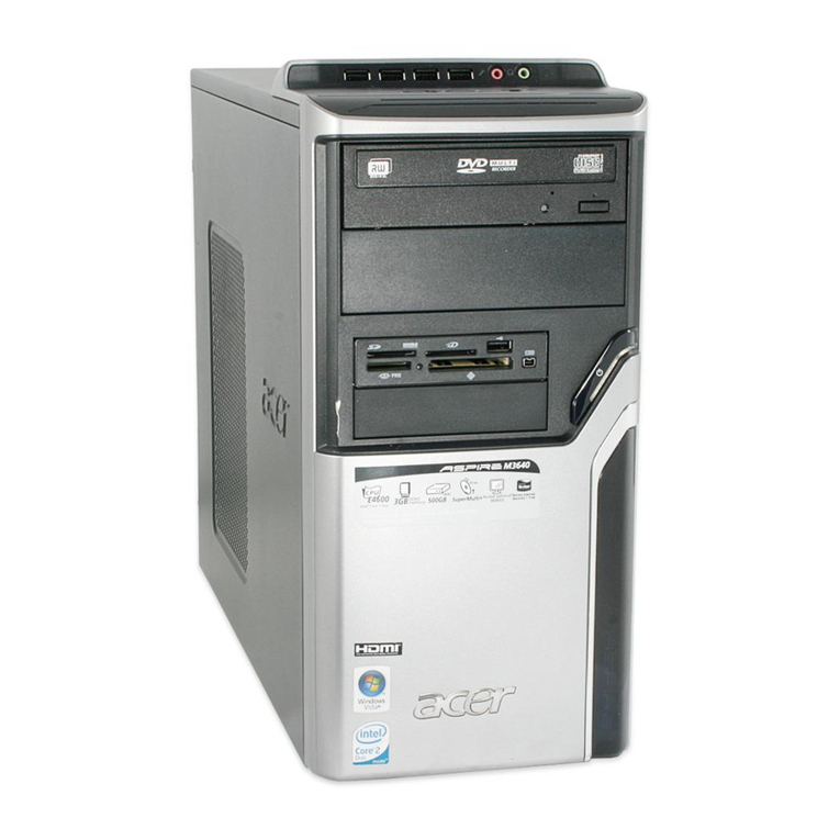 Acer Aspire M1640 User manual