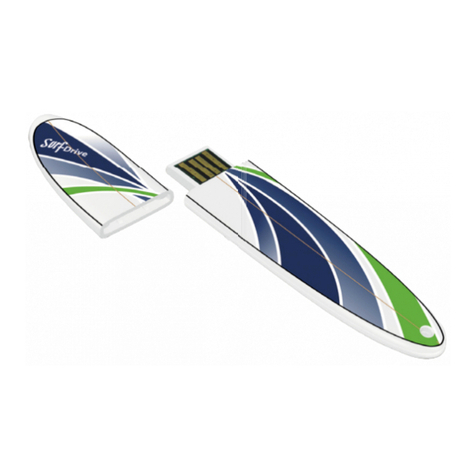 ACP-EP Memory SURF DRIVE The Longboard Collection User manual