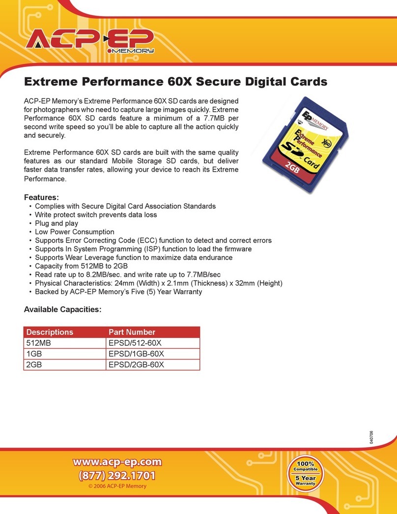 ACP-EP Memory Extreme Performance 60X Dimensions