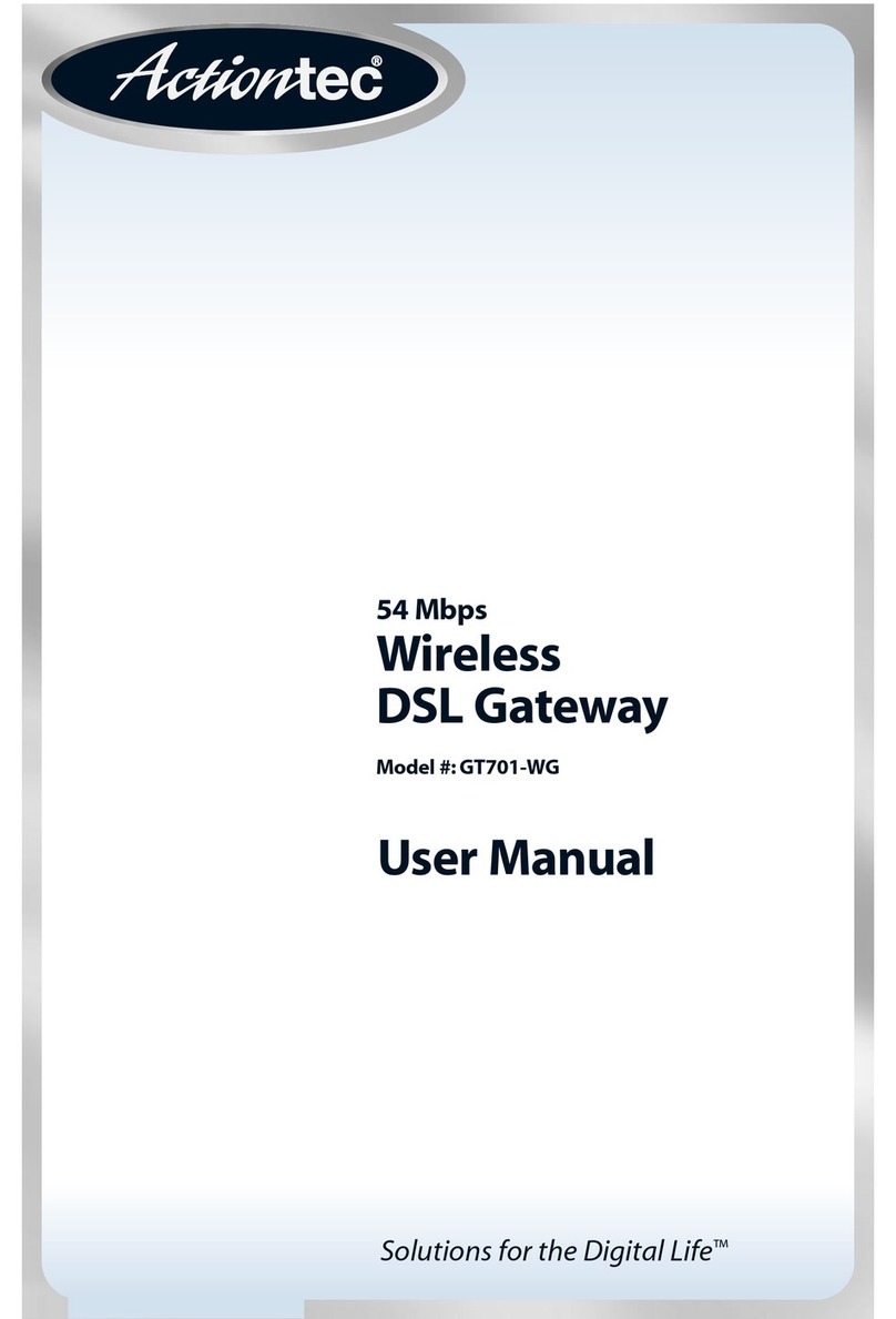 ActionTec GT701-WG user manual