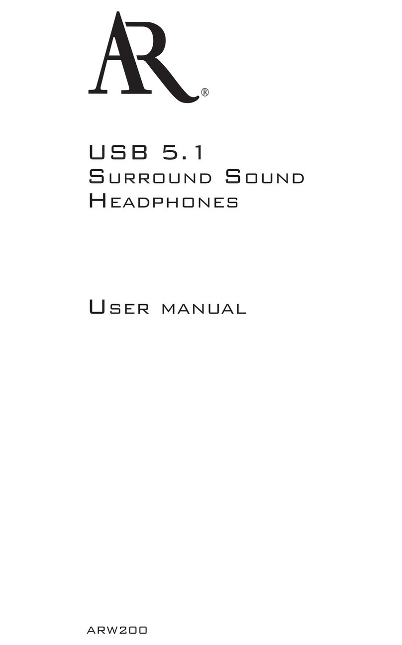 Acoustic Research ARW200 user manual