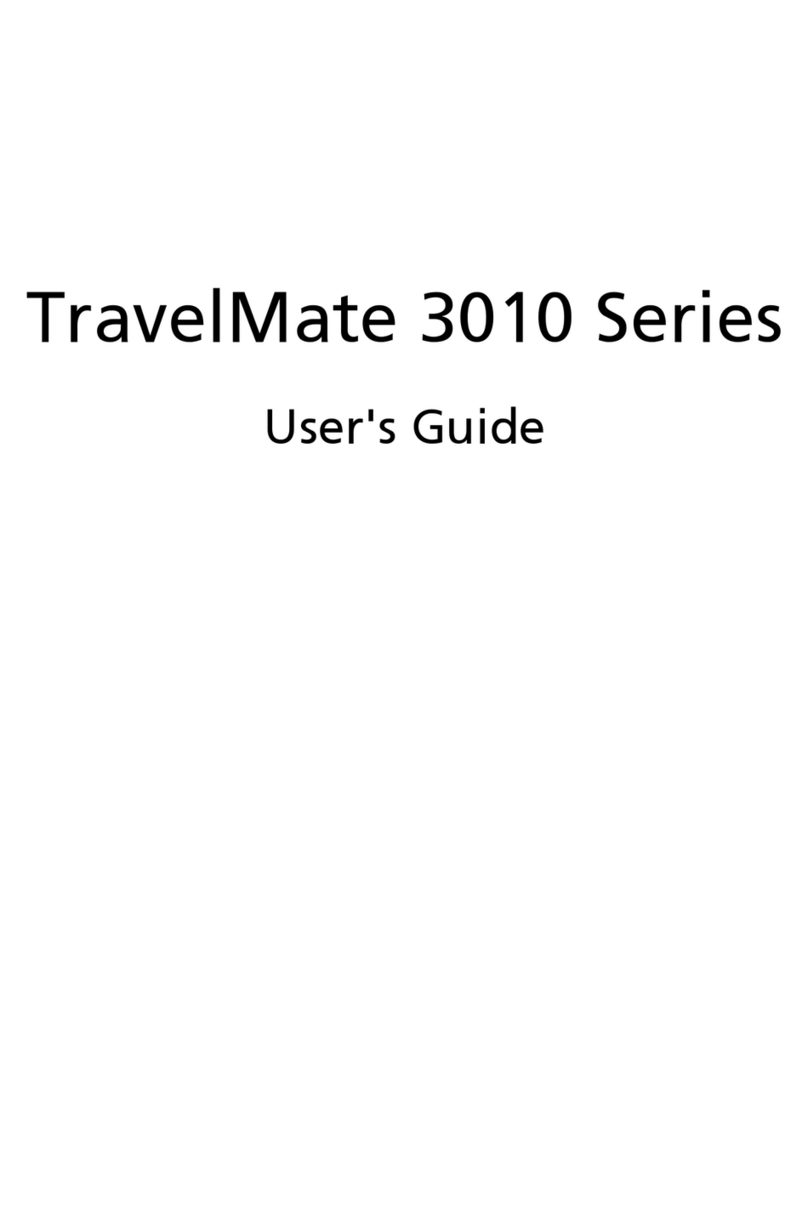 Acer Aspire 3010 User manual