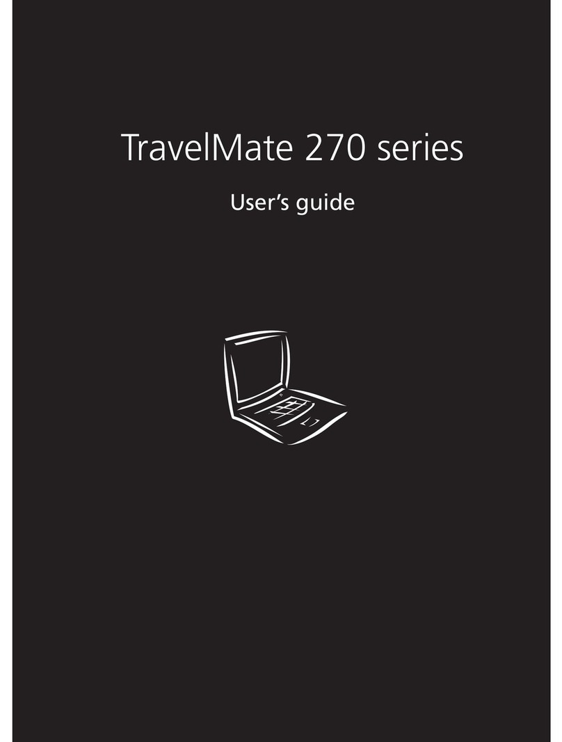 Acer TravelMate 270 Series user guide